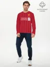 Мужской лонгслив базовый / Liverpool home 19-20