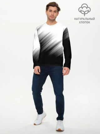 Мужской лонгслив базовый / ПОЛОСЫ И НИЧЕГО ЛИШНЕГО