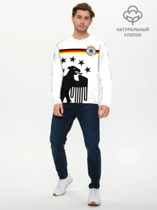 Мужской лонгслив базовый / Сборная Германии