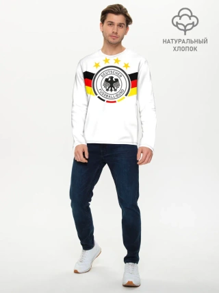 Мужской лонгслив базовый / Сборная Германии