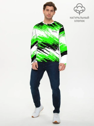 Мужской лонгслив базовый / Watch Dogs