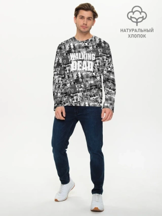 Мужской лонгслив базовый / The Walking Dead