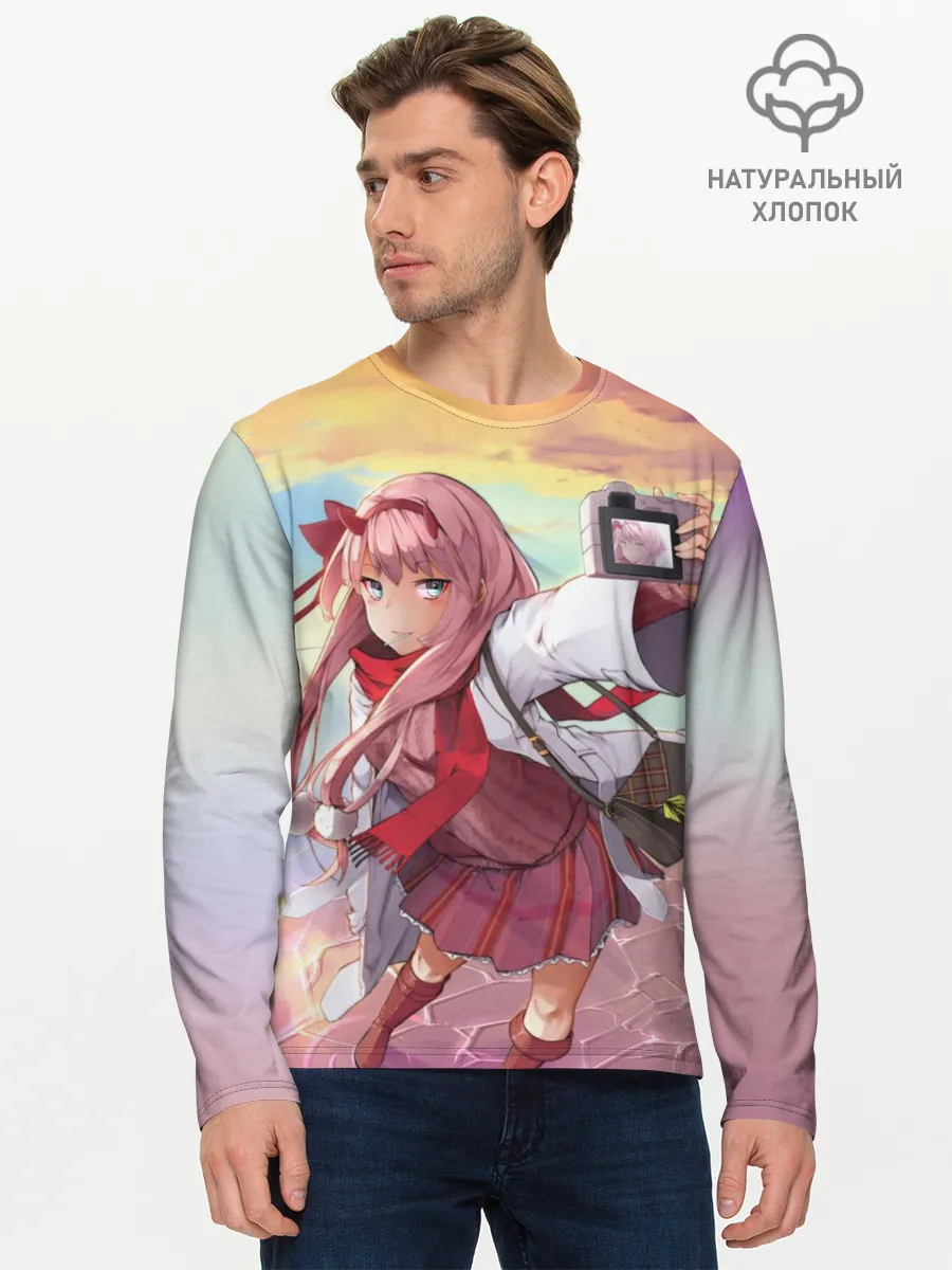 Мужской лонгслив базовый / Любимый во Франксе