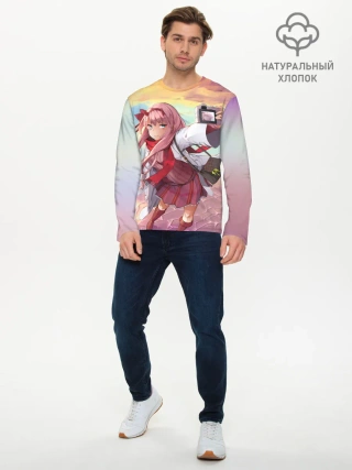 Мужской лонгслив базовый / Любимый во Франксе