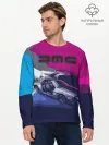 Мужской лонгслив базовый / DeLorean