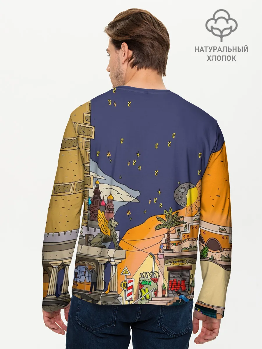 Мужской лонгслив базовый / Lost Tapes