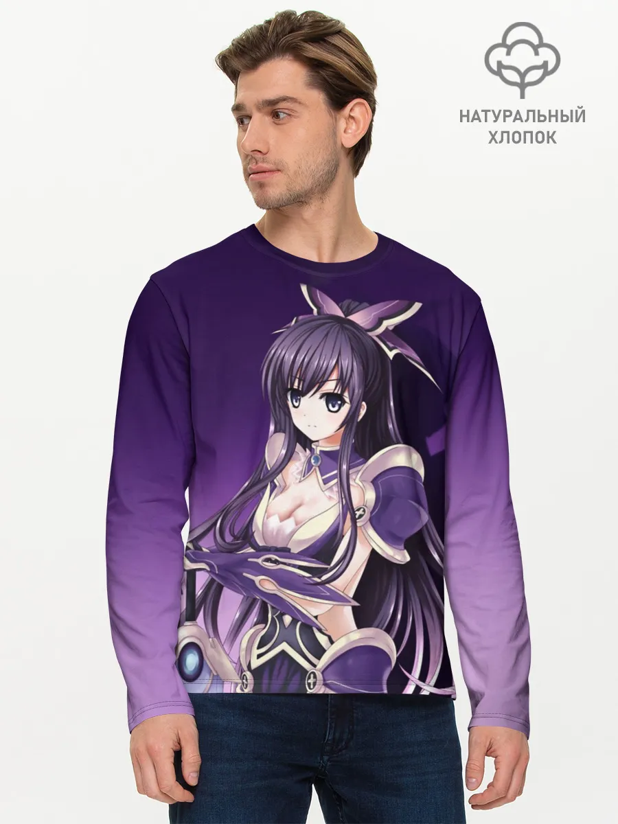 Мужской лонгслив базовый / Date A Live yatogami