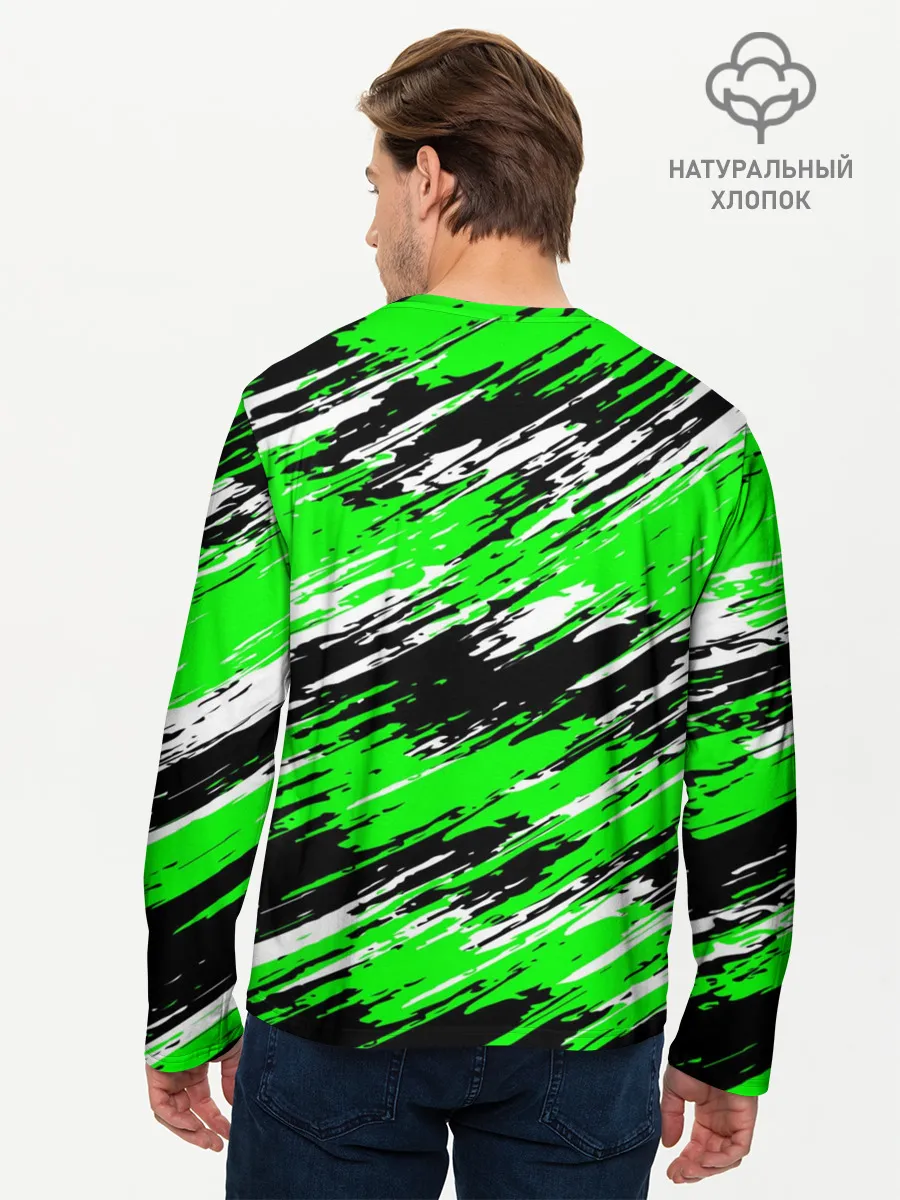 Мужской лонгслив базовый / Minecraft