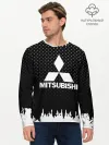 Мужской лонгслив базовый / Mitsubishi