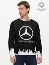Мужской лонгслив базовый / Mercedes-Benz