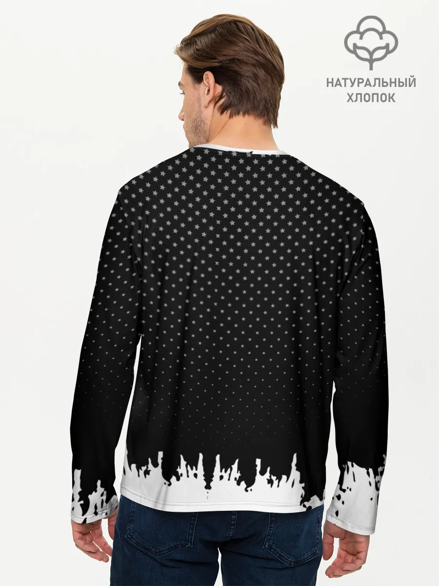 Мужской лонгслив базовый / Bmw