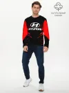 Мужской лонгслив базовый / HYUNDAI SPORT COLLECTION