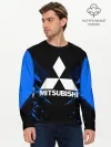 Мужской лонгслив базовый / MITSUBISHI SPORT COLLECTION