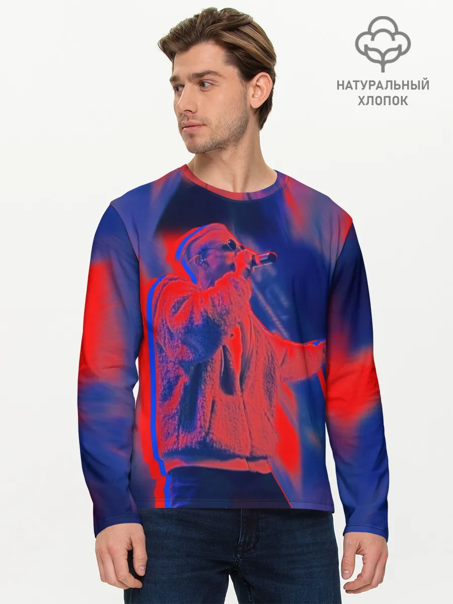 Мужской лонгслив базовый / T-Fest