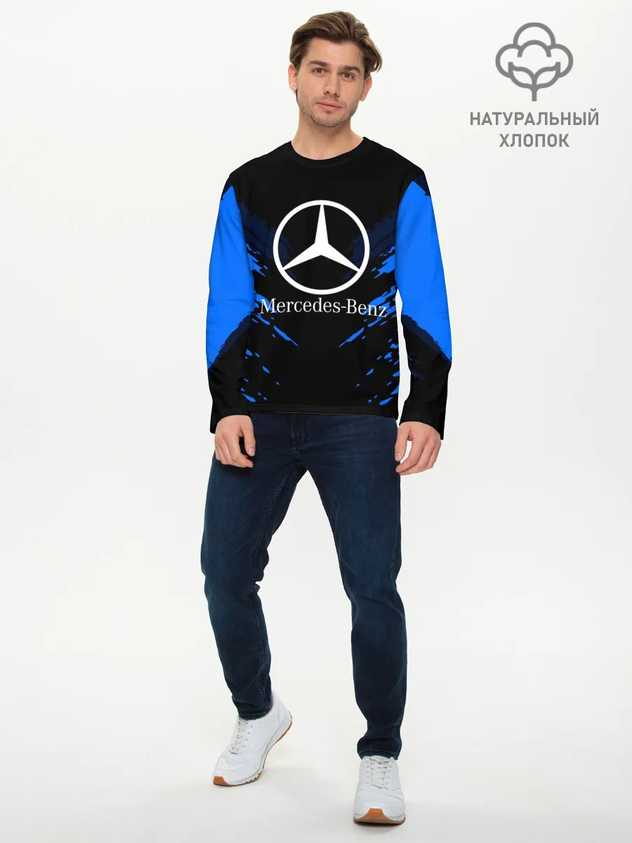 Мужской лонгслив базовый / MERCEDES-BENZ SPORT COLLECTION
