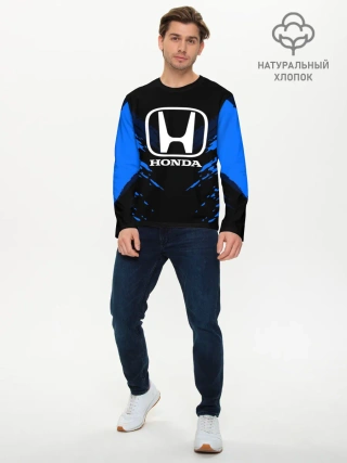 Мужской лонгслив базовый / HONDA SPORT COLLECTION