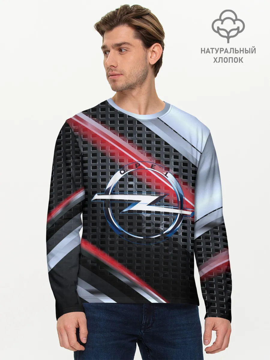 Мужской лонгслив базовый / OPEL high speed collection