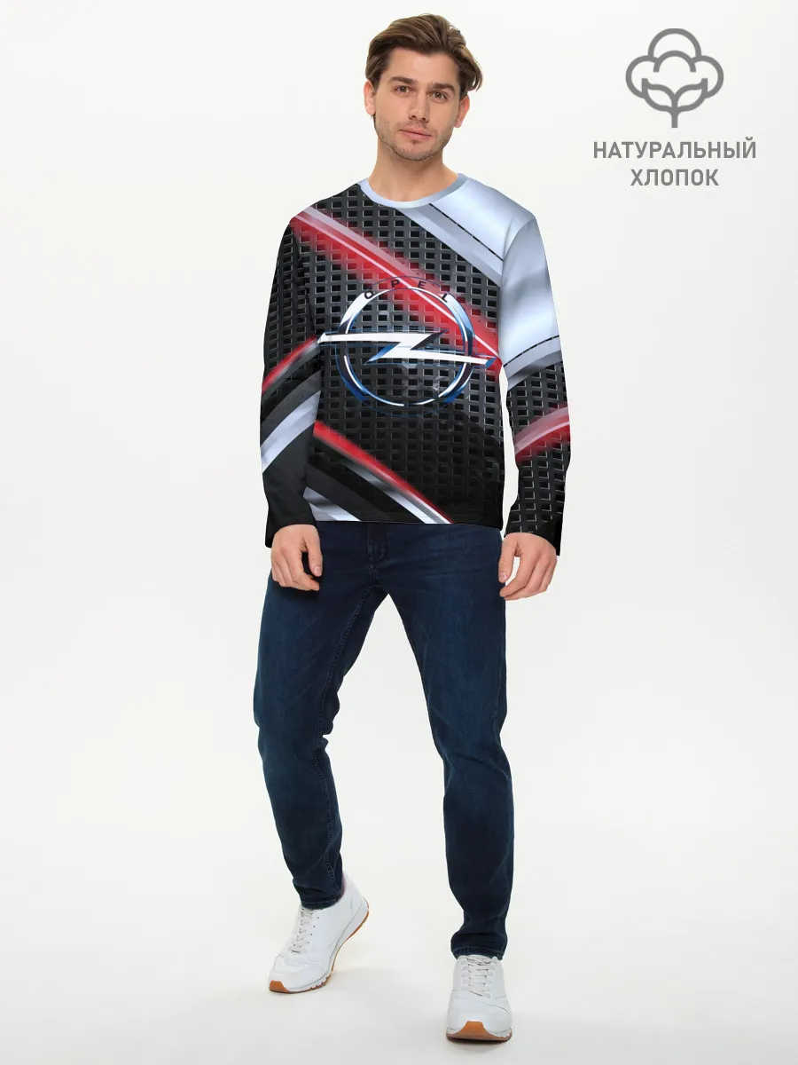 Мужской лонгслив базовый / OPEL high speed collection