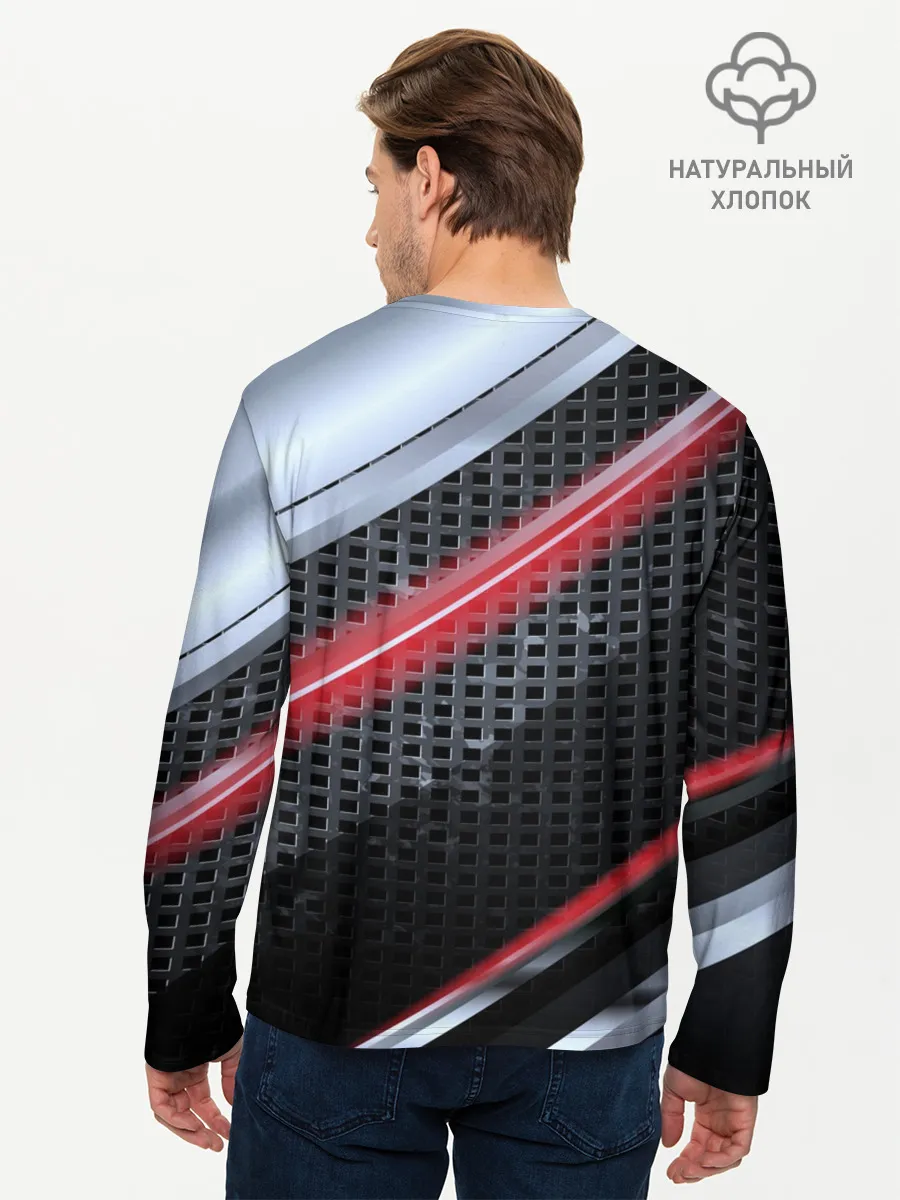 Мужской лонгслив базовый / MERCEDES high speed collection