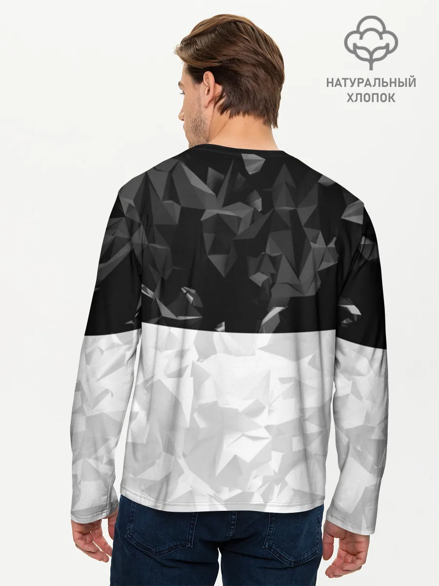 Мужской лонгслив базовый / TOYOTA SPORT