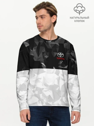Мужской лонгслив базовый / TOYOTA SPORT