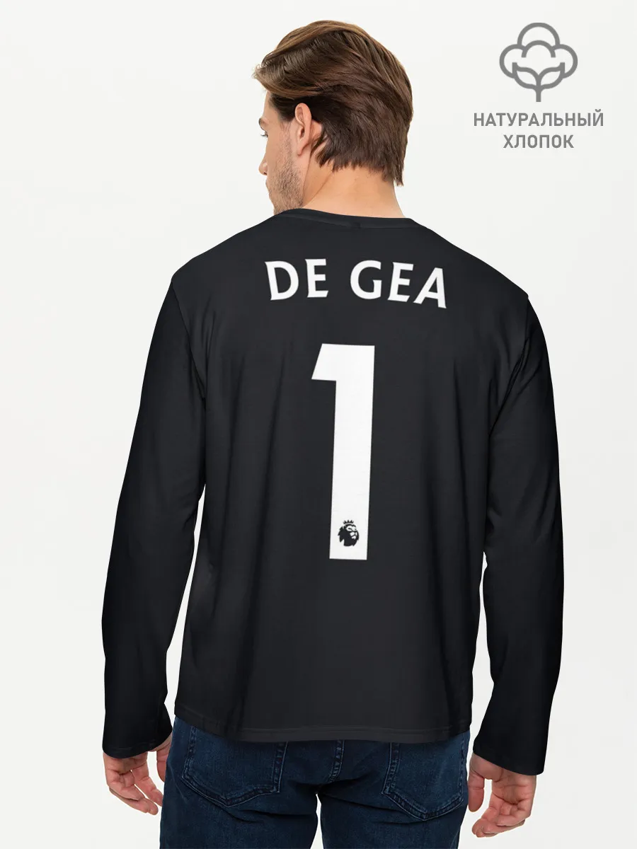 Мужской лонгслив базовый / MU gk De Gea #2
