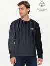 Мужской лонгслив базовый / HYUNDAI carbon uniform 2018
