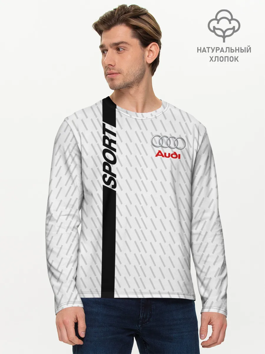 Мужской лонгслив базовый / AUDI SPORT