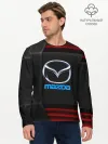 Мужской лонгслив базовый / Mazda auto sport