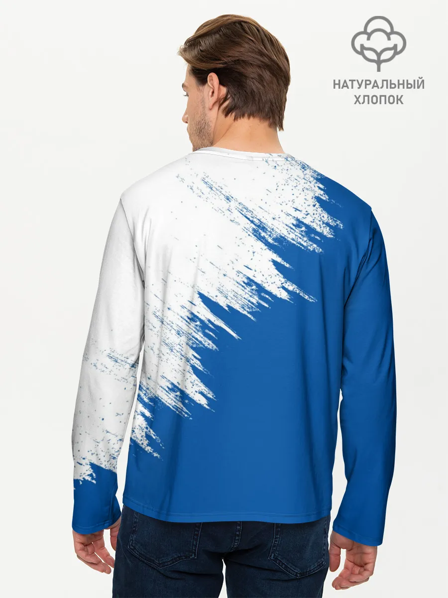 Мужской лонгслив базовый / Chevrolet