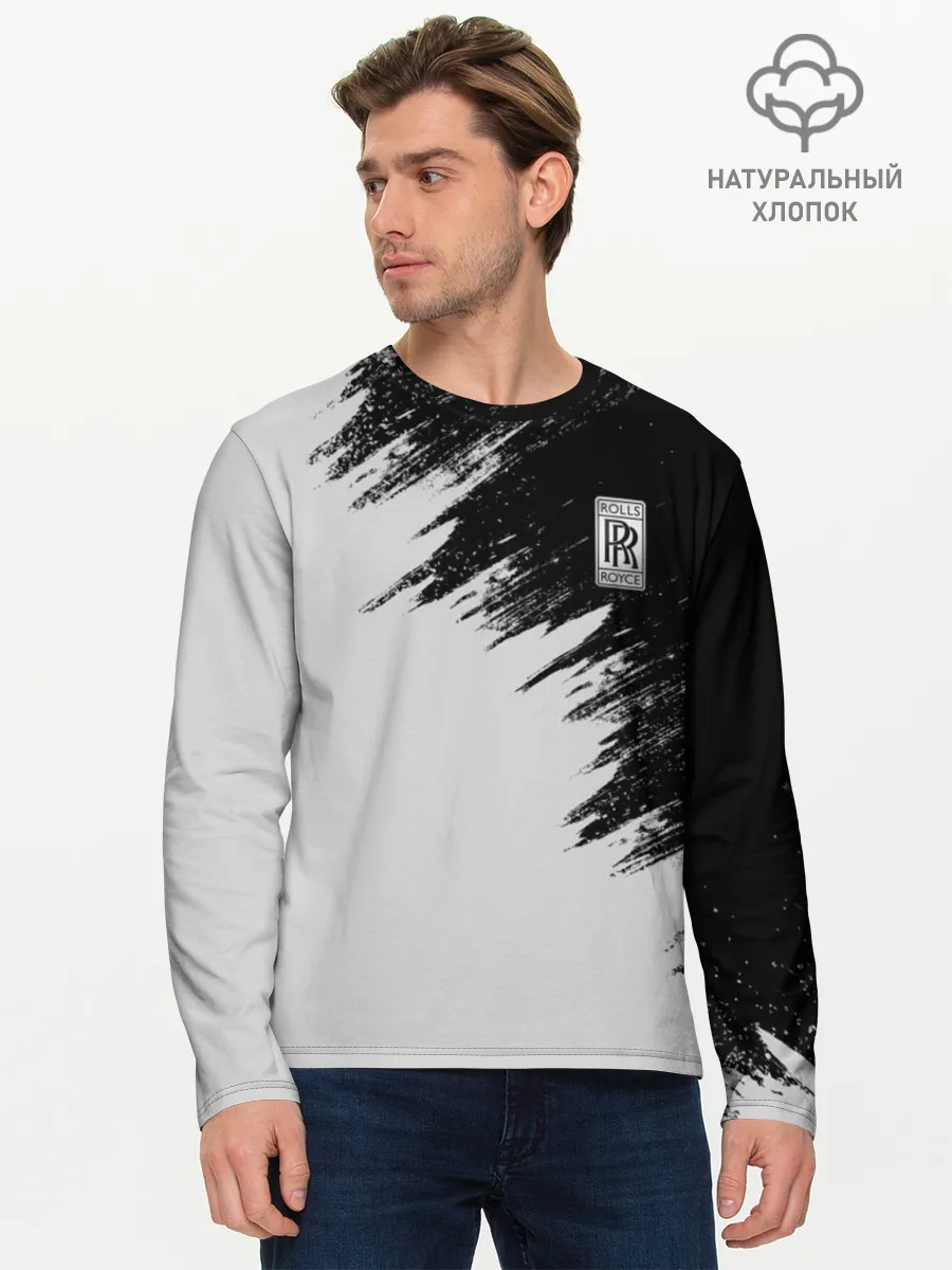 Мужской лонгслив базовый / Rolls-Royce