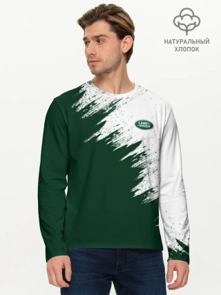 Мужской лонгслив базовый / Land Rover