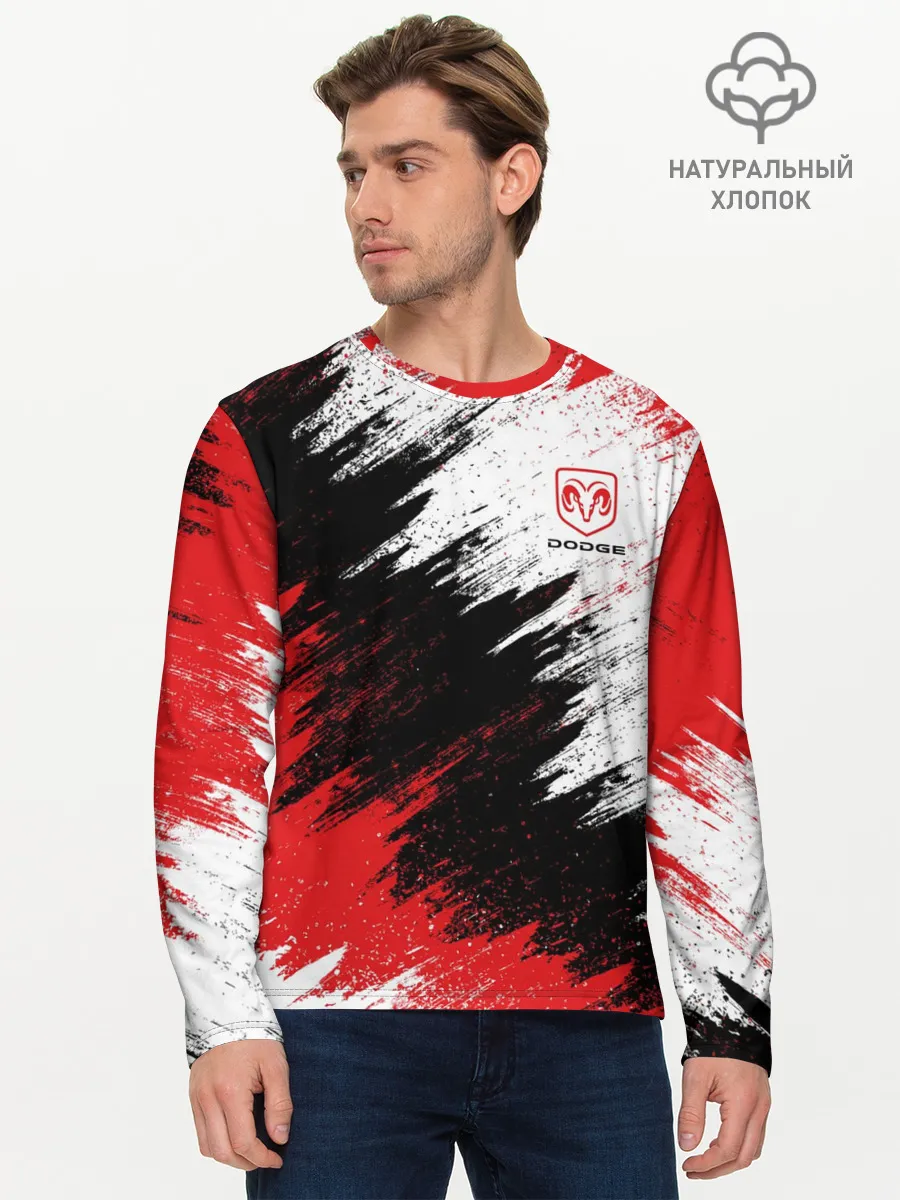 Мужской лонгслив базовый / Dodge