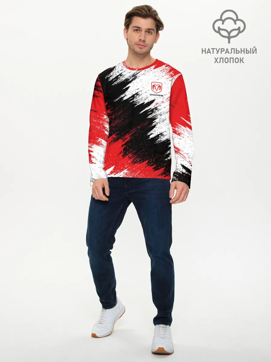 Мужской лонгслив базовый / Dodge