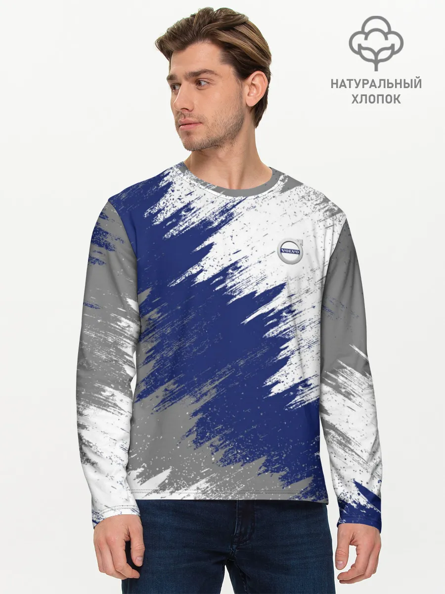 Мужской лонгслив базовый / VOLVO
