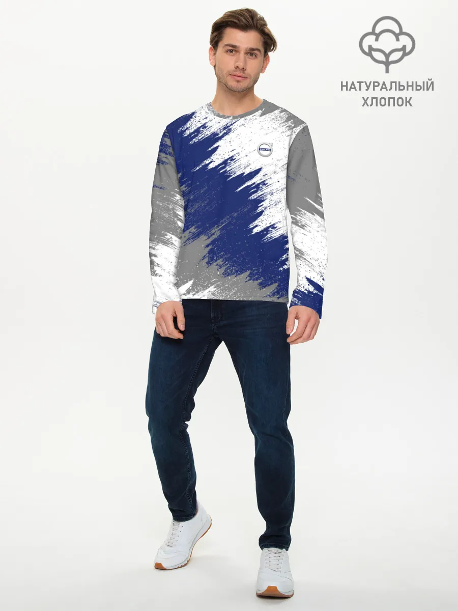 Мужской лонгслив базовый / VOLVO