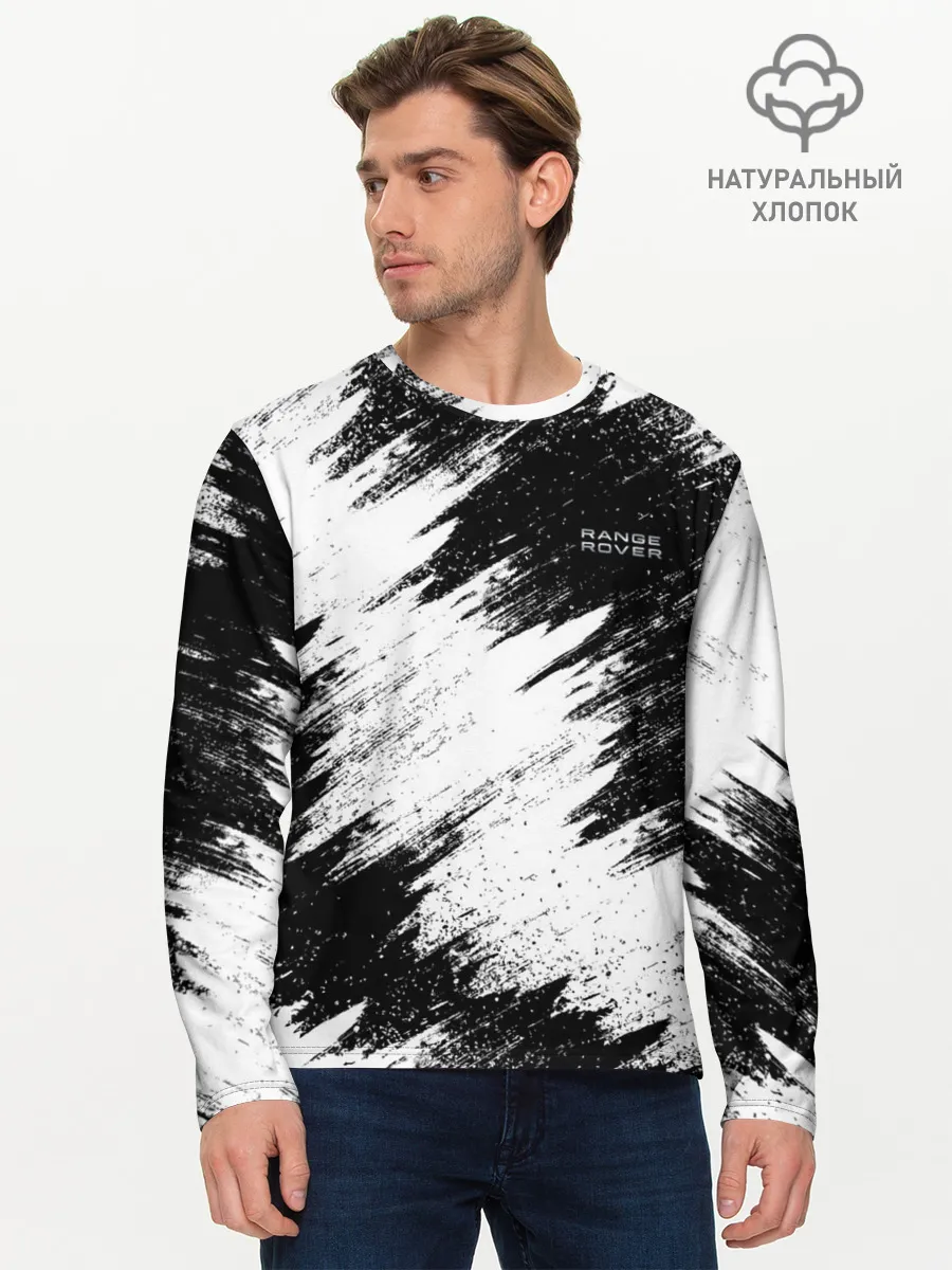 Мужской лонгслив базовый / Range Rover