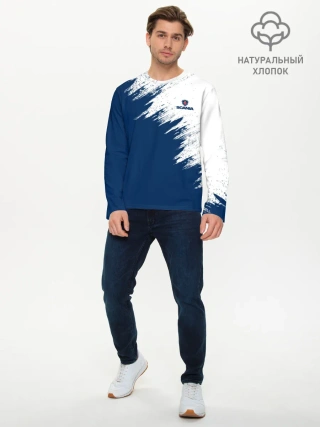 Мужской лонгслив базовый / SCANIA