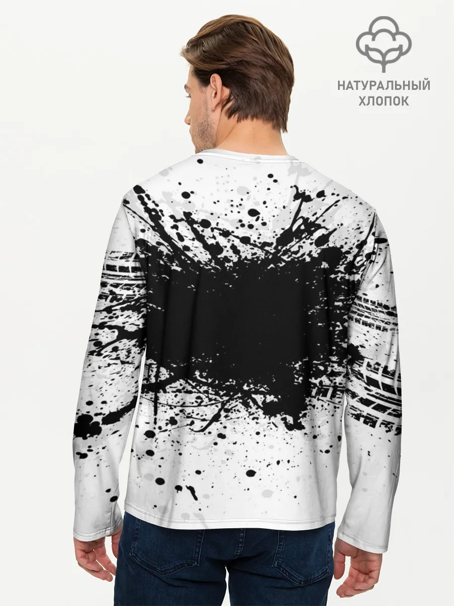 Мужской лонгслив базовый / Audi