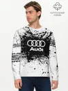 Мужской лонгслив базовый / Audi