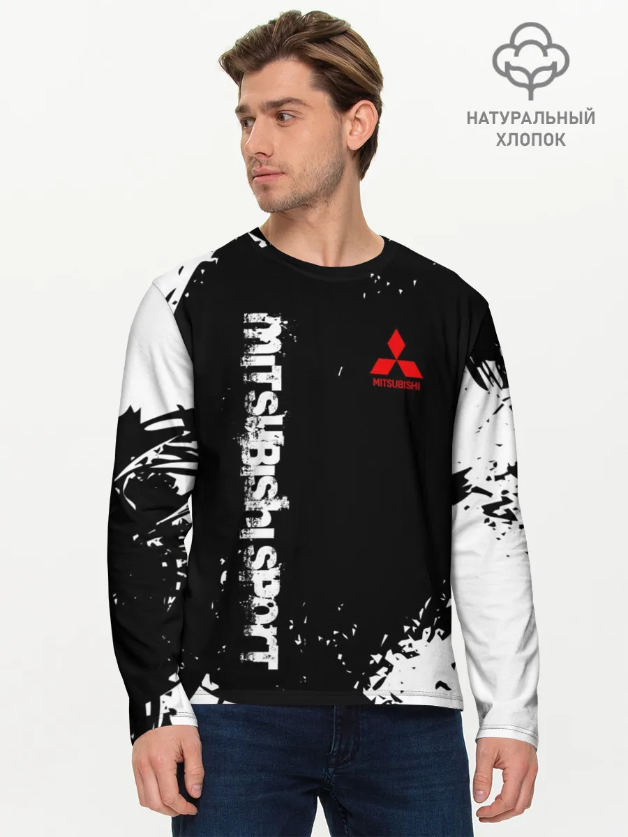 Мужской лонгслив базовый / MITSUBISHI SPORT