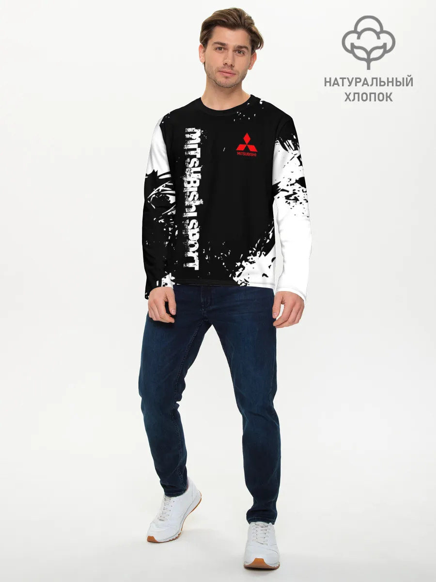 Мужской лонгслив базовый / MITSUBISHI SPORT