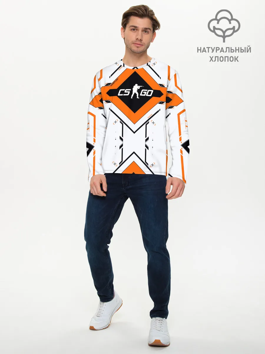 Мужской лонгслив базовый / Asiimov