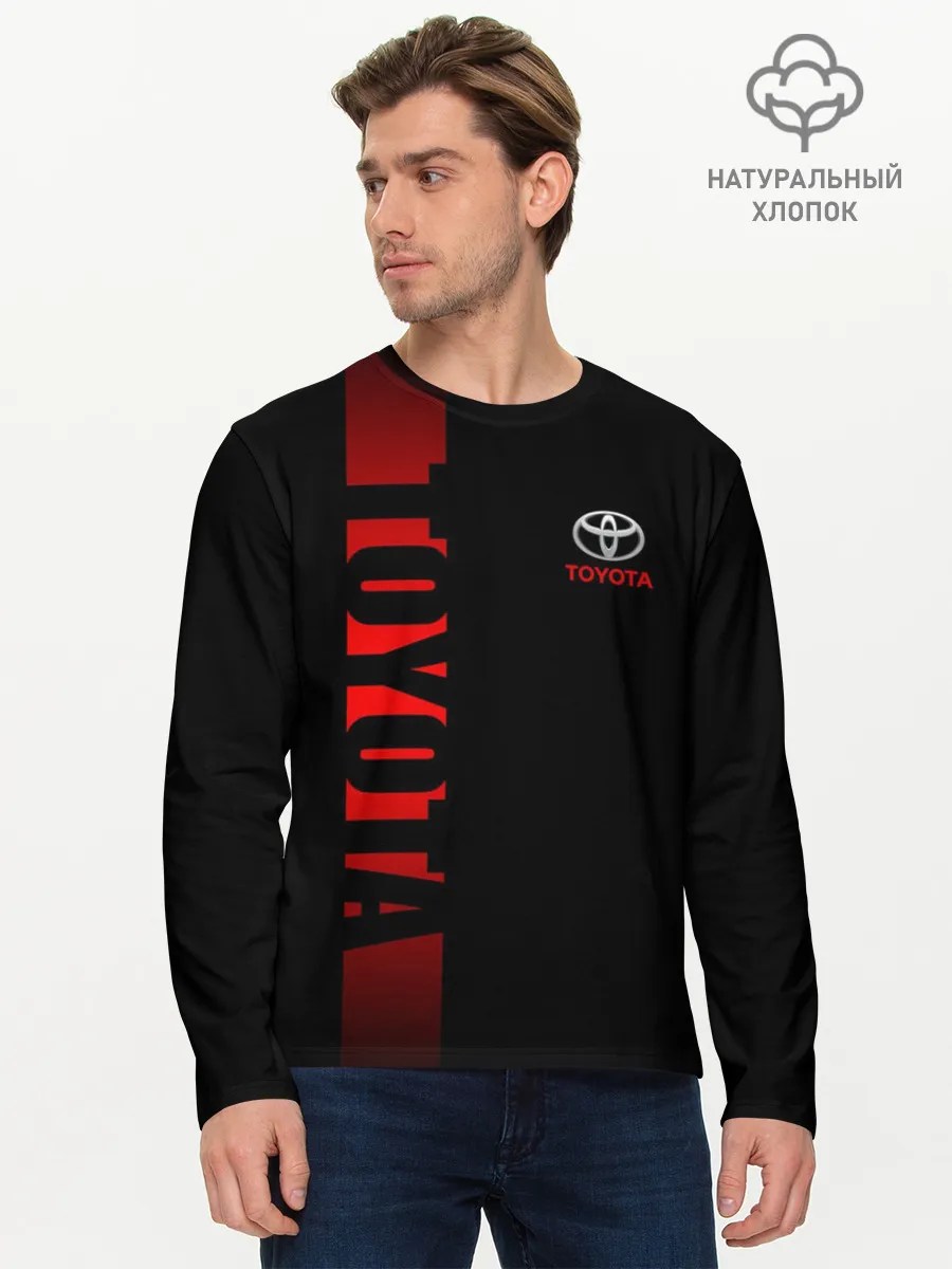 Мужской лонгслив базовый / TOYOTA | ТОЙОТА