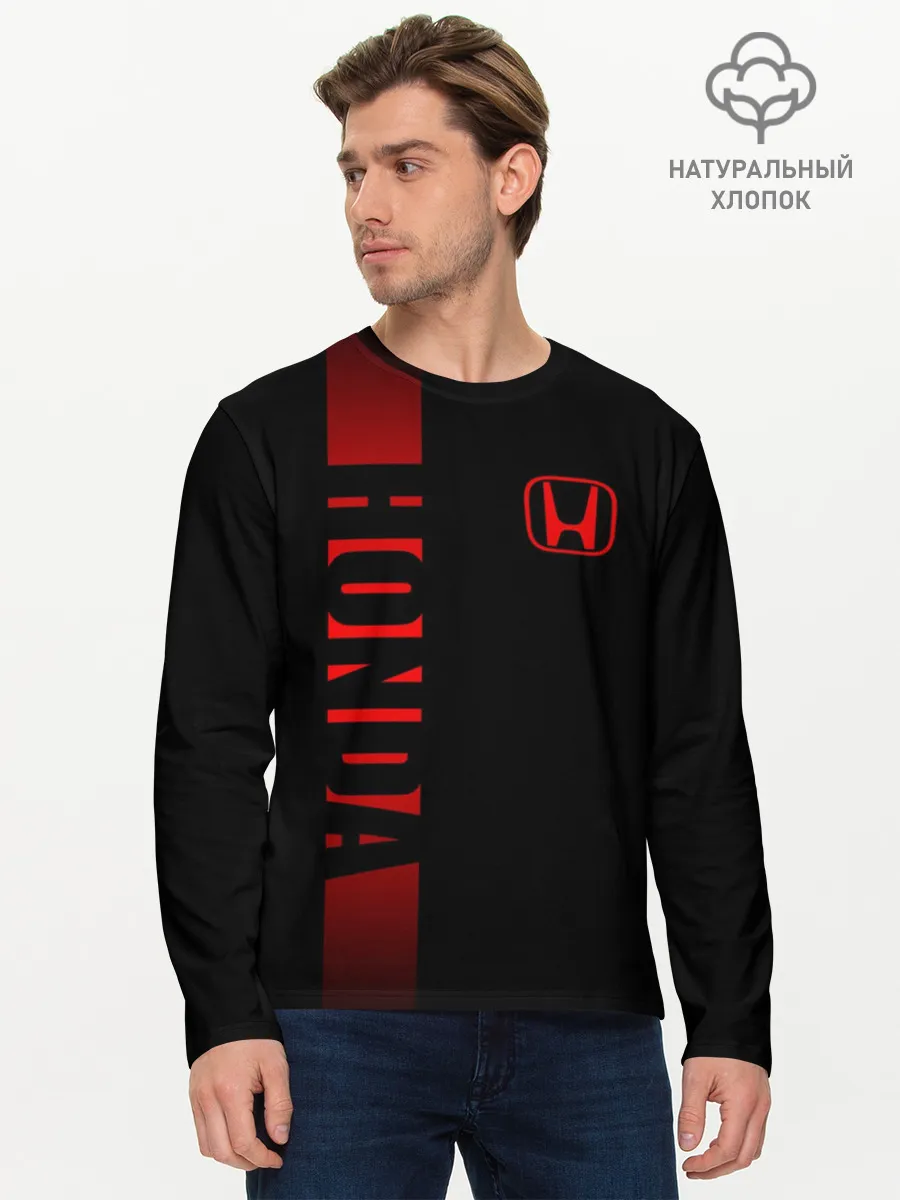 Мужской лонгслив базовый / HONDA SPORT