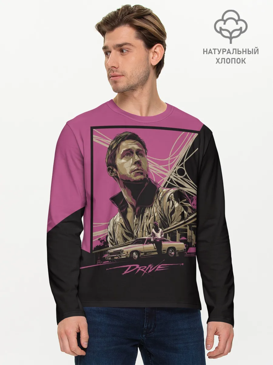 Мужской лонгслив базовый / Drive