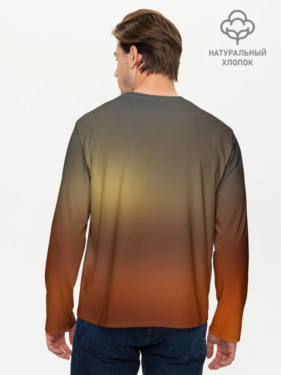 Мужской лонгслив базовый / Fire Dragon