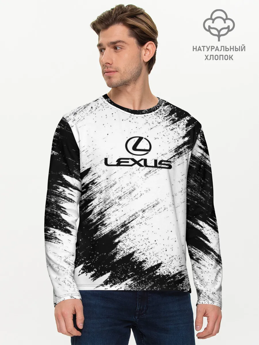Мужской лонгслив базовый / Lexus