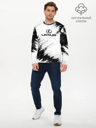 Мужской лонгслив базовый / Lexus