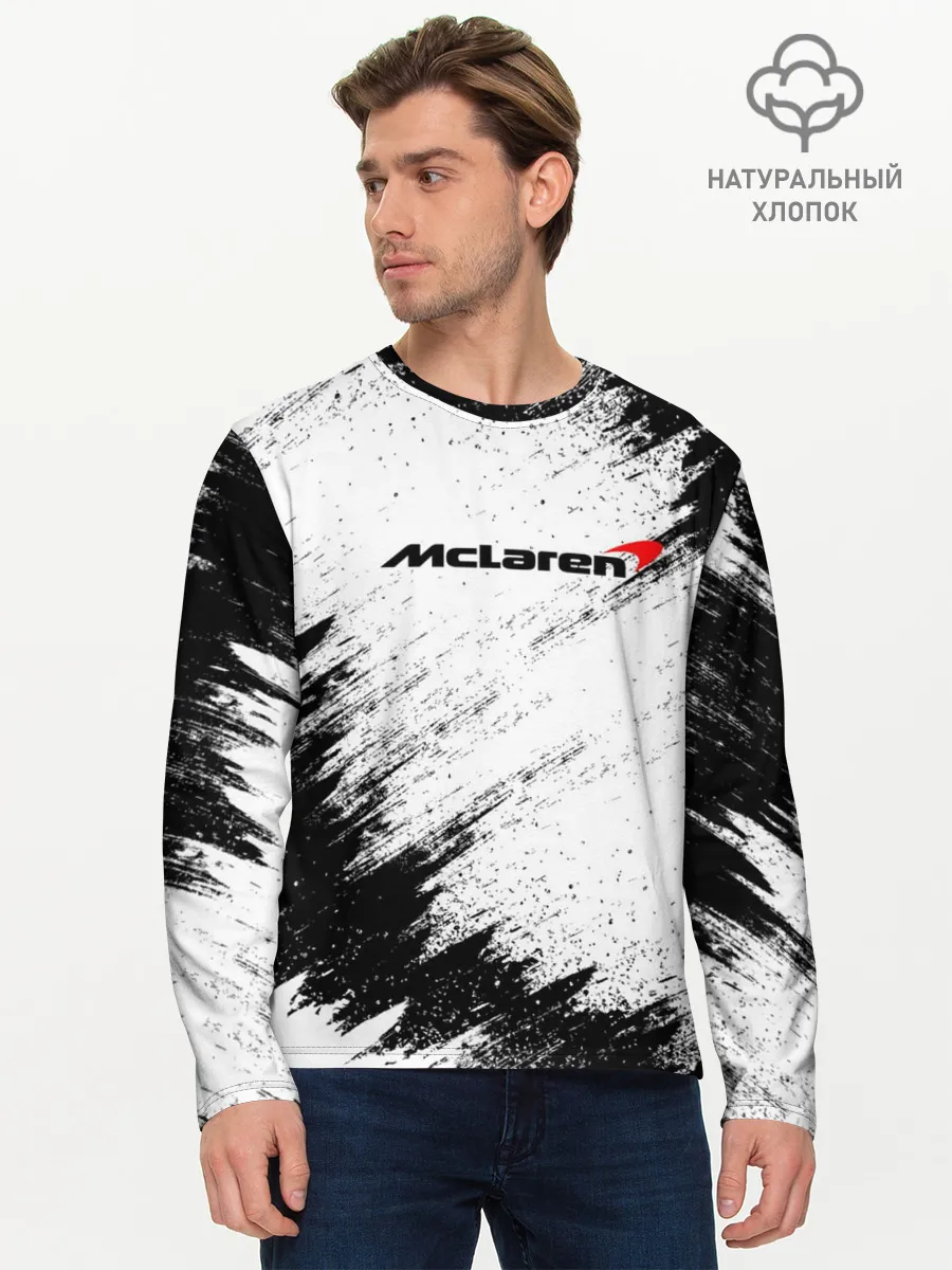 Мужской лонгслив базовый / McLaren
